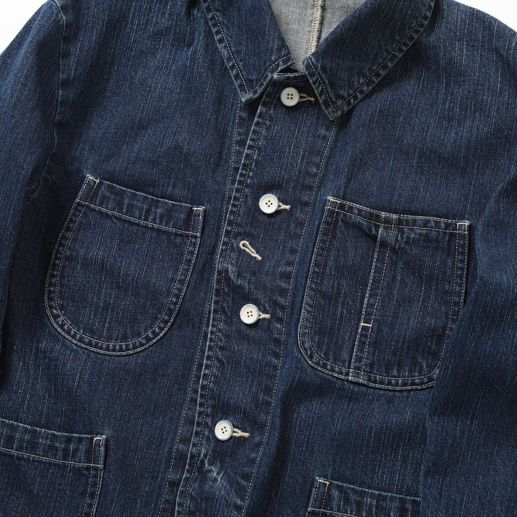 Porter Classic STEINBECK DENIM FRENCH JACKET WATCH CHAIN ITEM