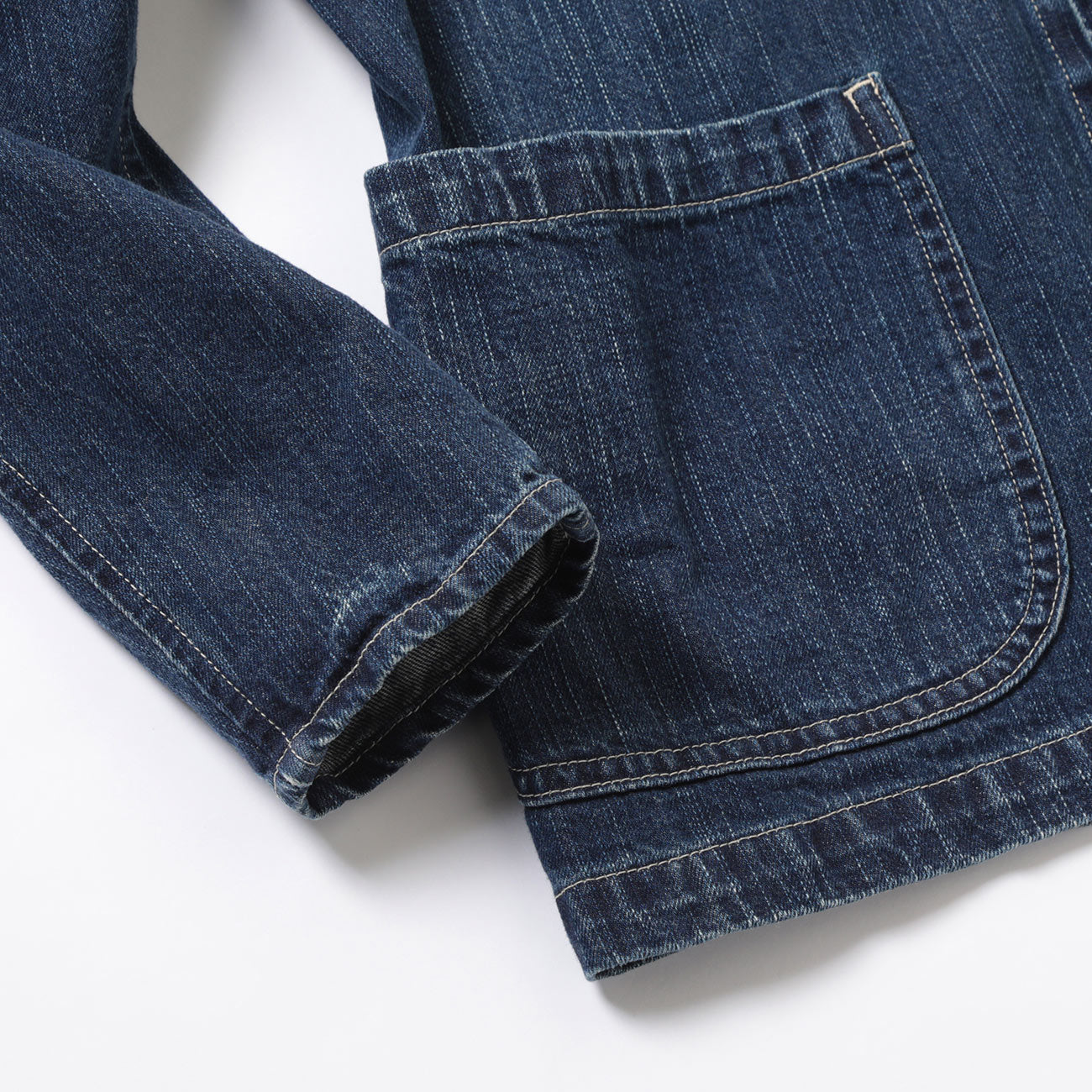 Porter Classic STEINBECK DENIM FRENCH JACKET WATCH CHAIN ITEM