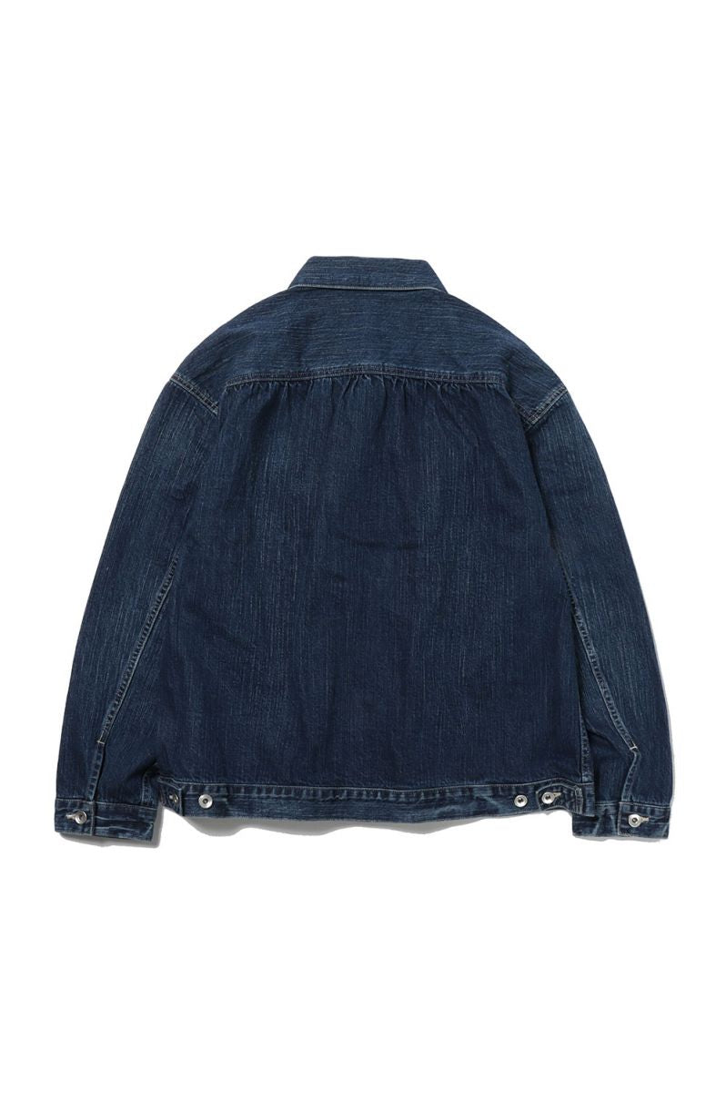 Porter Classic STEINBECK DENIM JACKET -NAVY-